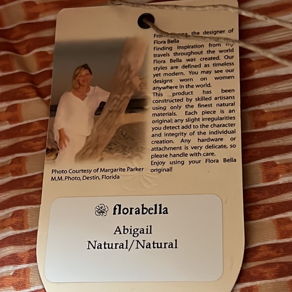 Final Price Drop!!!! NWT Florabella Abigail Natural - Picture 9 of 10